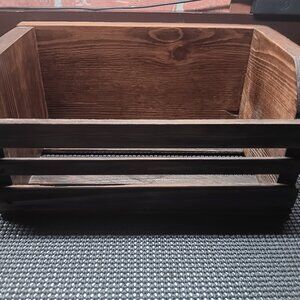 Wooden Paper Towel Holder